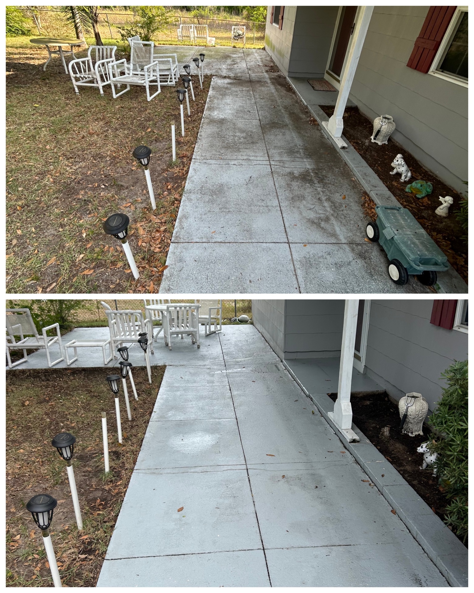 Driveway restoration, Groveland